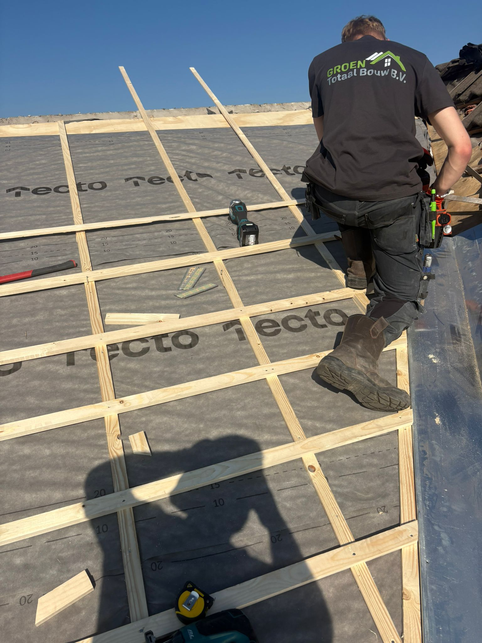 Groen Totaal Bouw BV Dakrenovatie 1