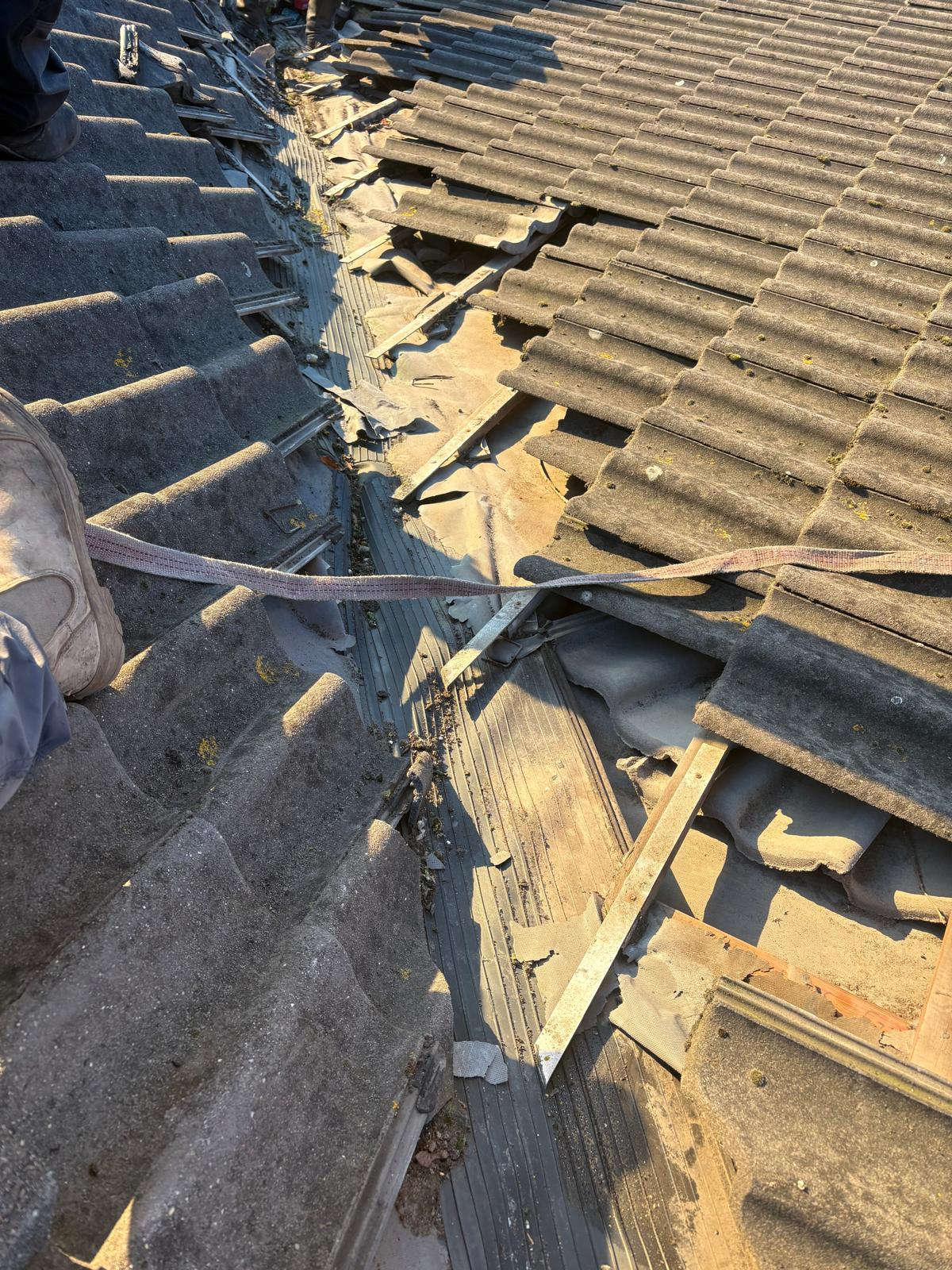 Renovatie schuurdak 2